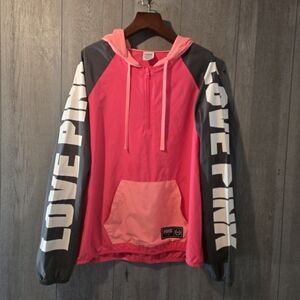 Victoria Secret Pink WindBreaker Jacket Womens Size XS